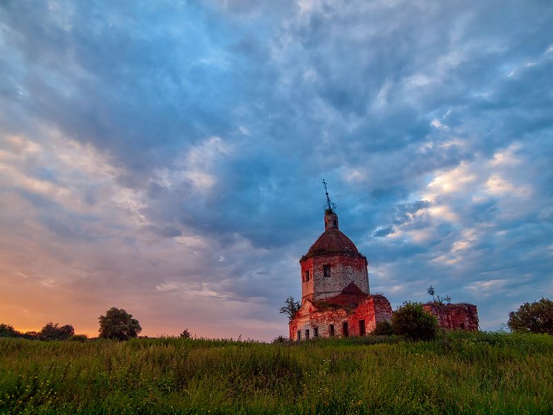 Рассвет в селе,которого нет.... фото превью