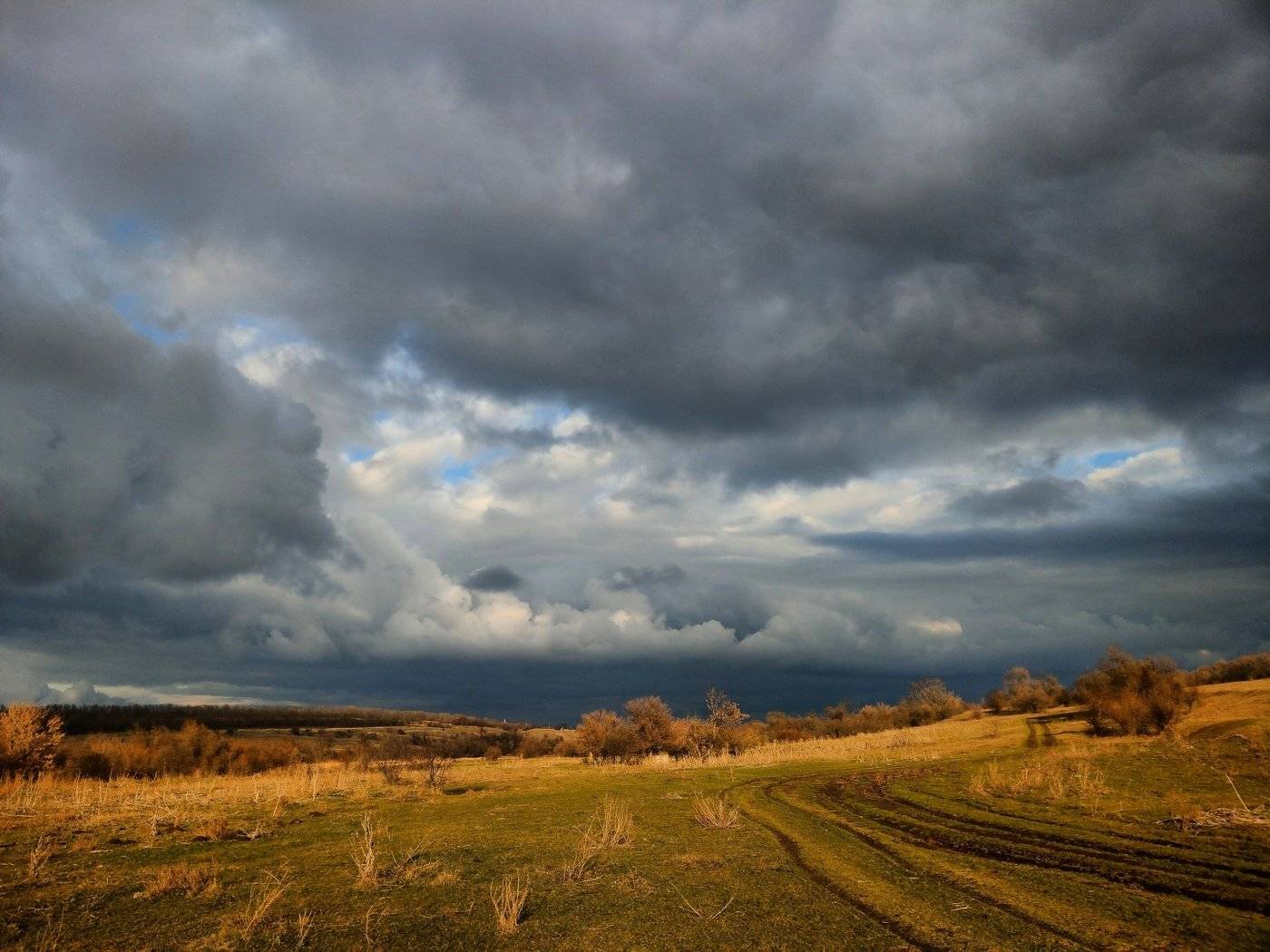 весна, небо, облака, пейзаж, погода, свет, тучи,закат, Сергей Богачёв