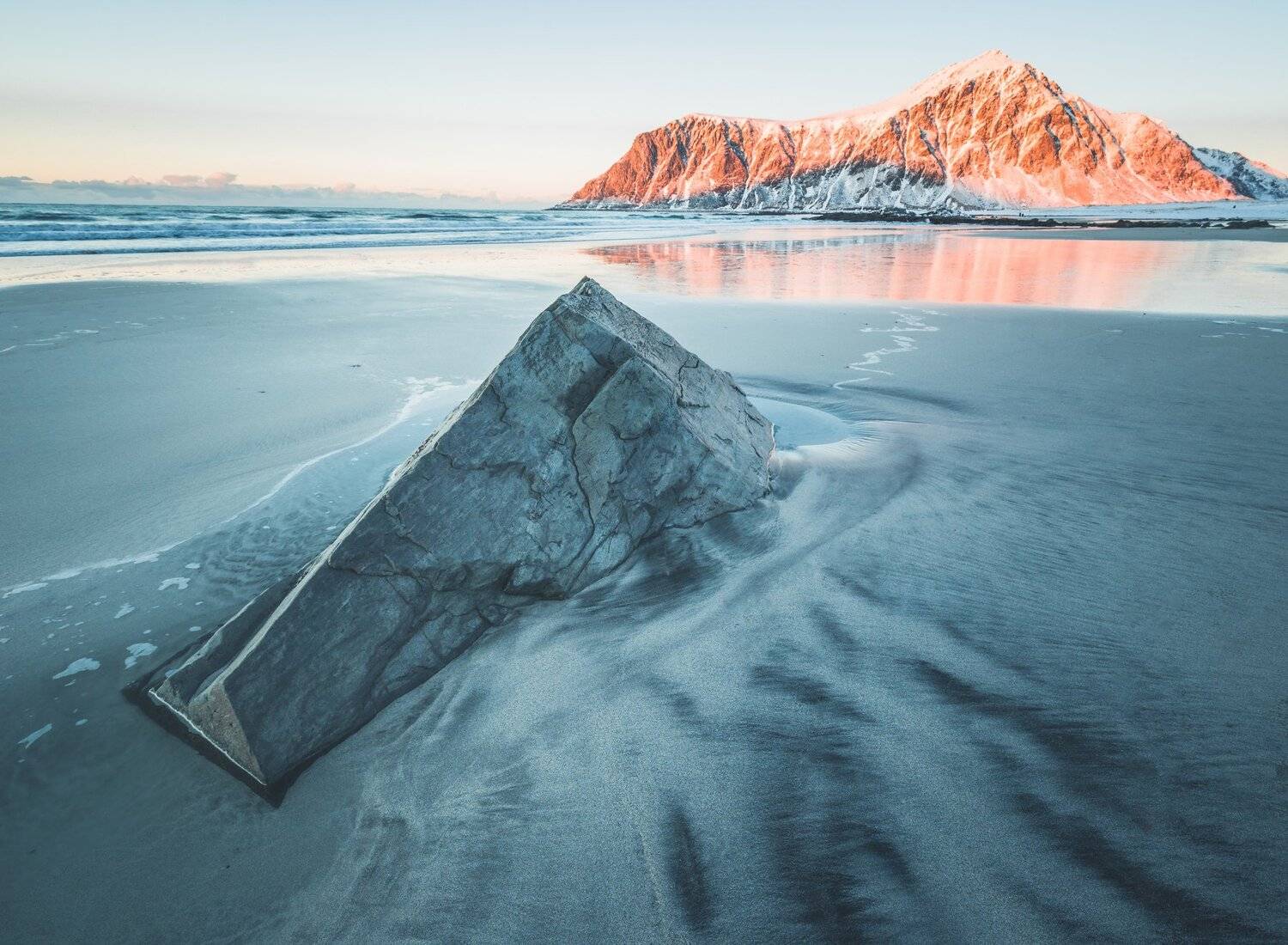winter,beach,lofoten,norway,norwegian,scandinavia, Adrian Szatewicz