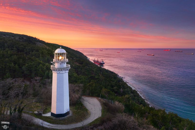 Дообский маяк, Кабардинка фото превью