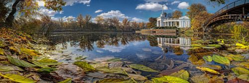 Осень у лодочной станции