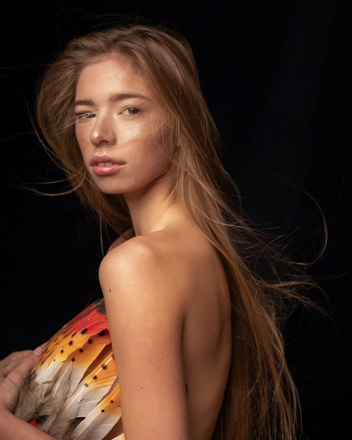 модель портрет стиль арт, Наталья Санникова