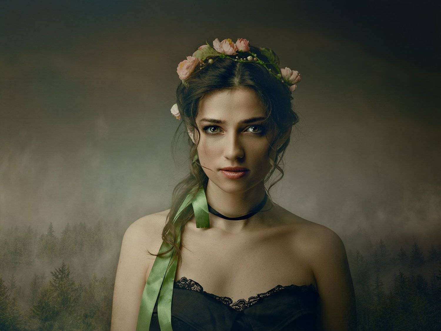 female, portrait, mood, sensuality, girl, woman, adult, face, people, one, person, look, picture, tenderness, dream, fun, fantasy, ethnic, Дмитрий Толоконов