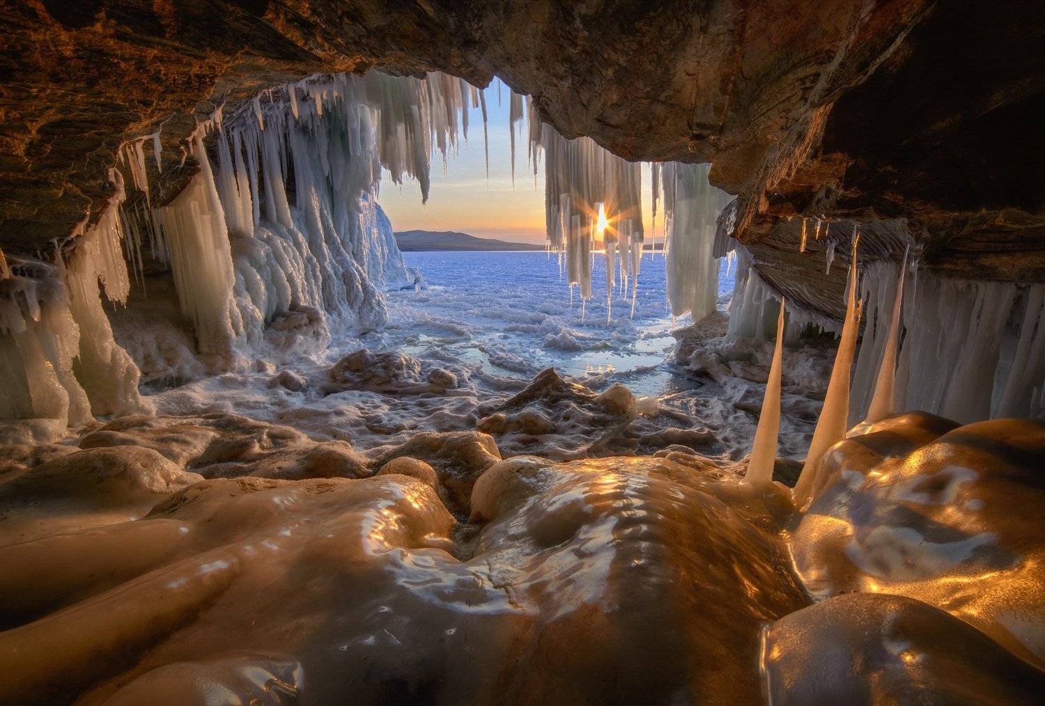 байкал, baikal, грот, пещера, cave, Mashin Rostislav