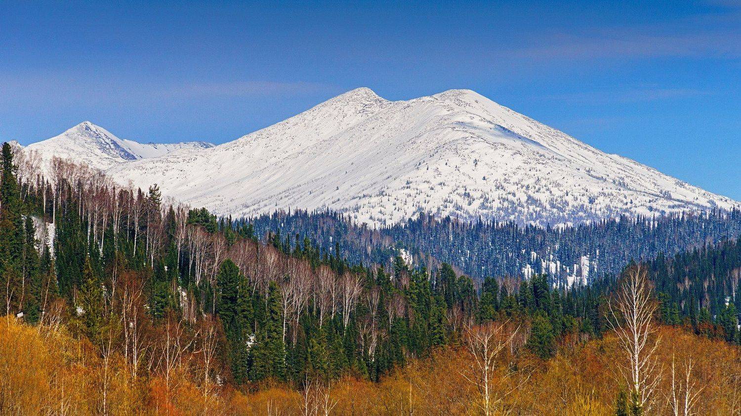 пейзаж, горы, весна, Кузнецкий Алатау , Александр Потапов