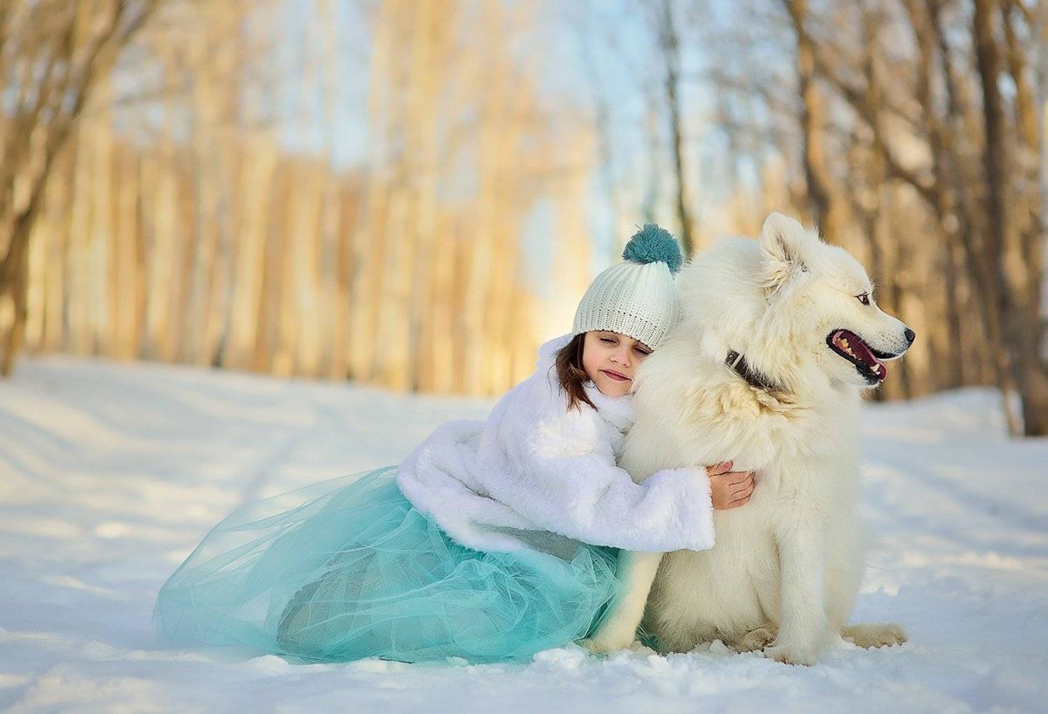 дети зима собака сказка детский портрет, Раевская Елена