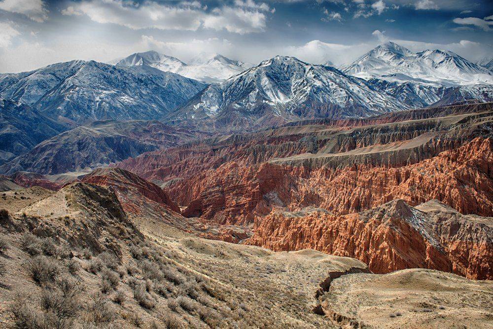 кыргызстан, горы, Элина Магалимова