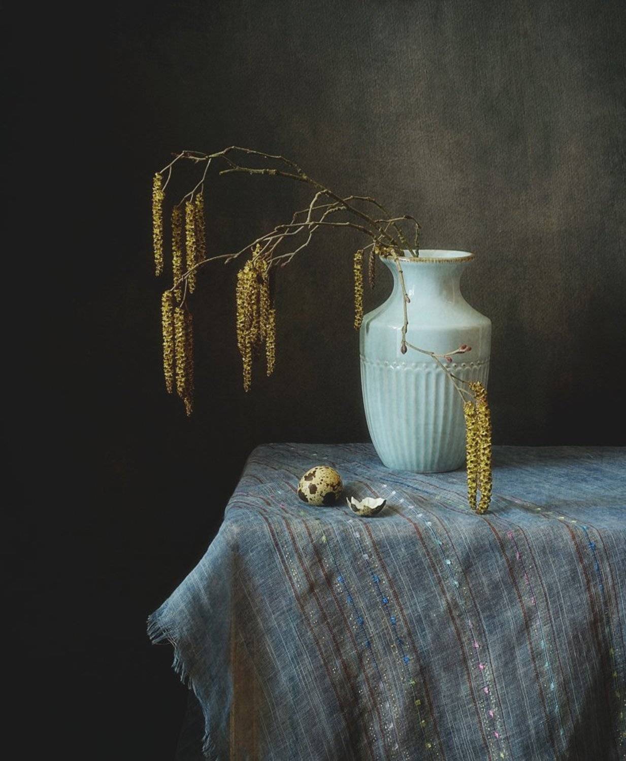 натюрморт,ольха,сережки,весна, Наталия К