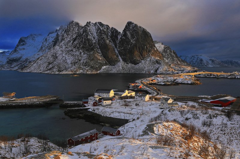 travel, landscape, norway, lofoten, норвегия, путешествие Утренний свет фото превью