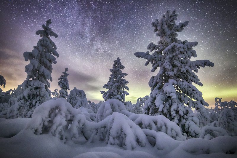 Звёздная ночь. фото превью