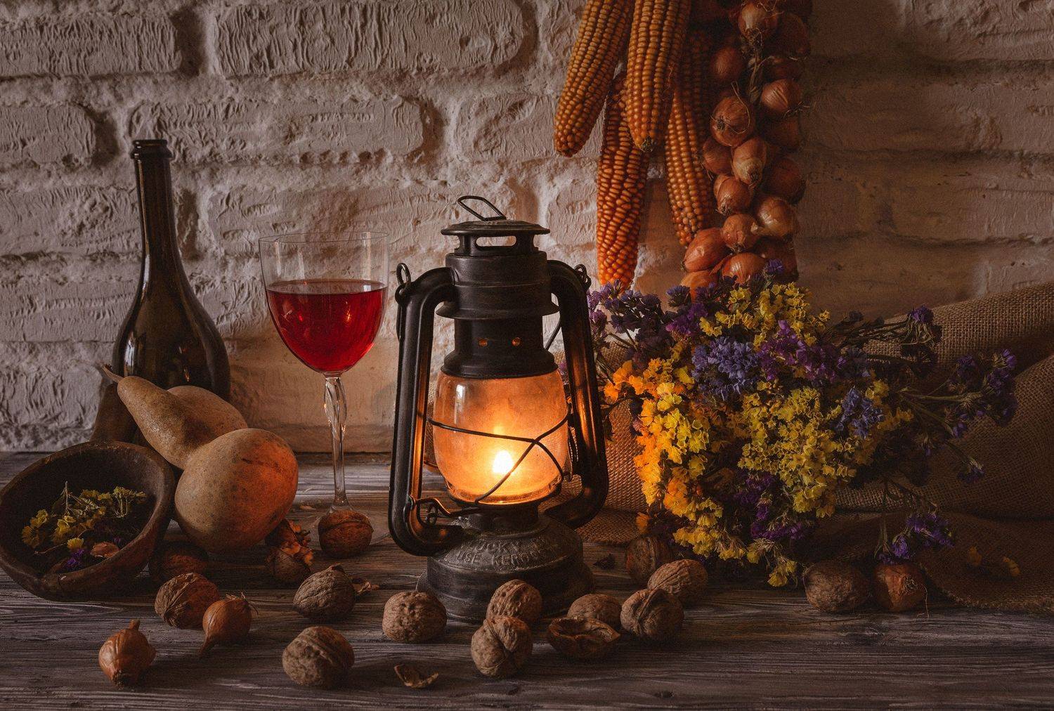рустик, лампа, вино, декор  , Гайдабуров Сергей