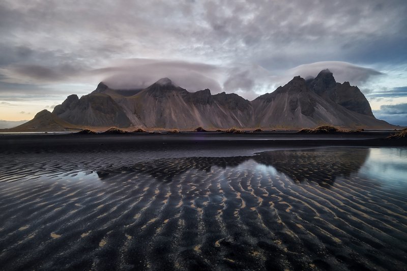 iceland,water,iceberg,ice,long,waves,coastal,cliffs,vestrahorn,mountains,stokksnes Iceland2 фото превью