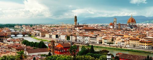 Флоренция. Вид с площади Микеланджело