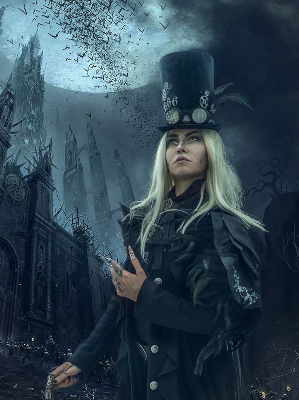 готика, пленер, портрет, жанр, rekhov Готика фото превью