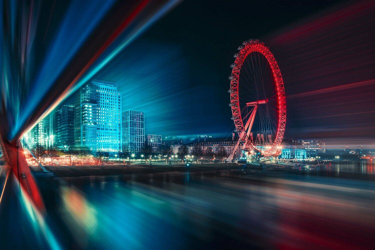 motion, london, europe, cityscape, abstract, concept, Antonio Coelho