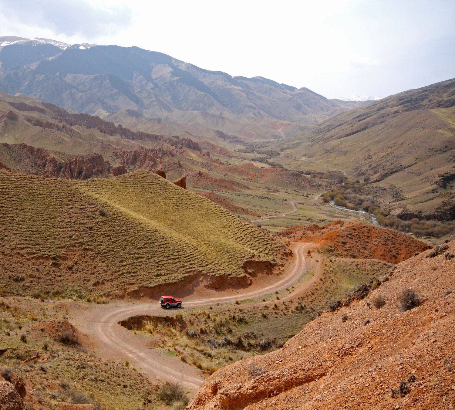 Казахстан, дорога, Ассы, Алматинская область, Борис Резванцев