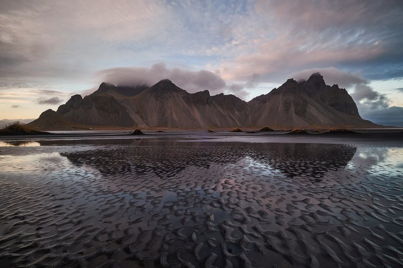 iceland,water,iceberg,ice,long,waves,coastal,cliffs,vestrahorn,mountains,stokksnes Iceland4 фото превью