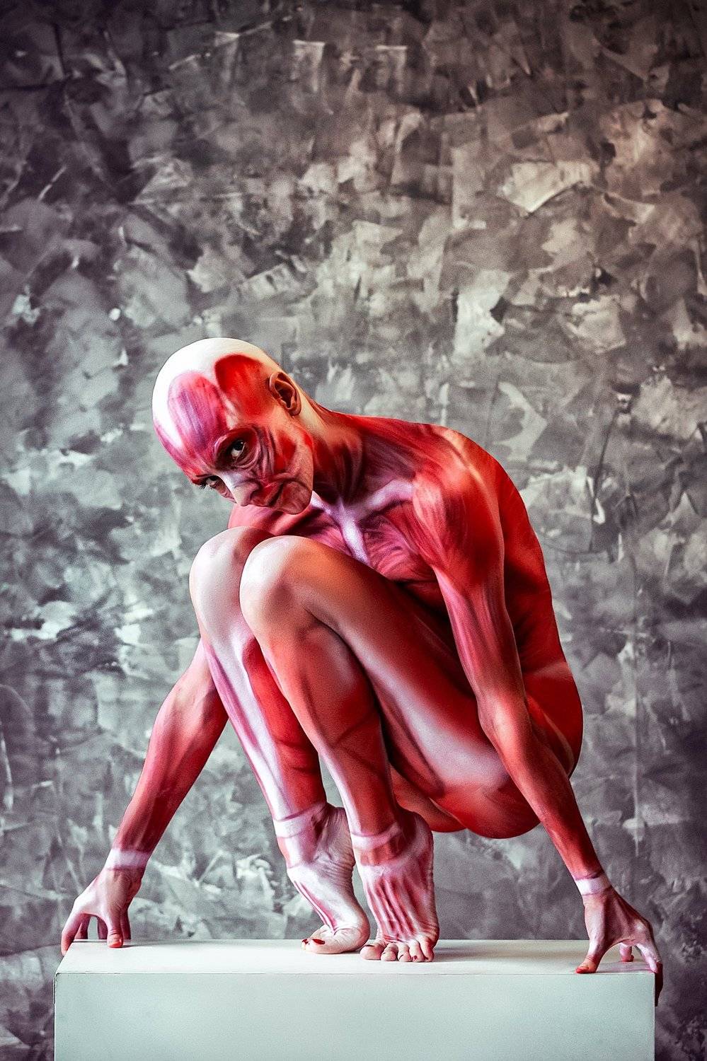 woman, portrait, studio, conceptual, bodyart, Руслан Болгов (Axe)