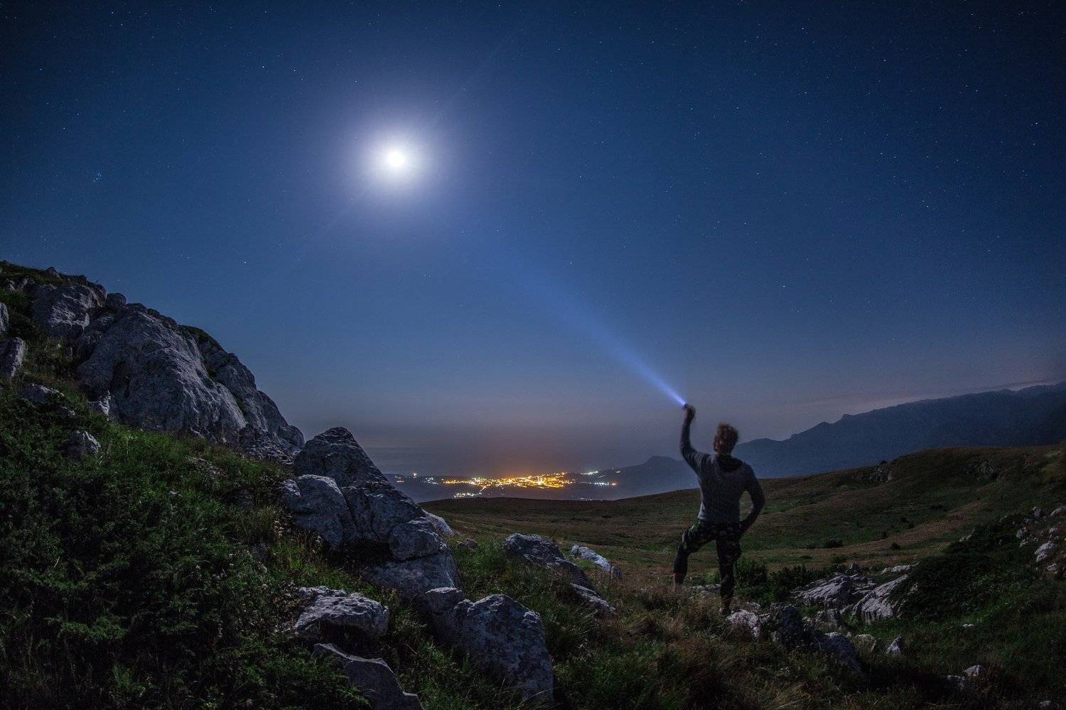 крым, горы, crimea, звезды, ночь, Андрей Горюнов