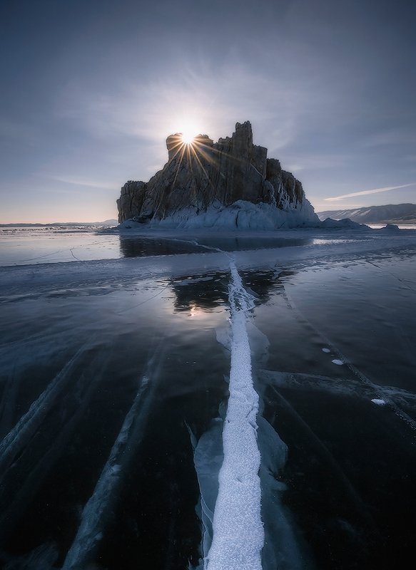 байкал У крепостных стен острова Шарга-Доган фото превью