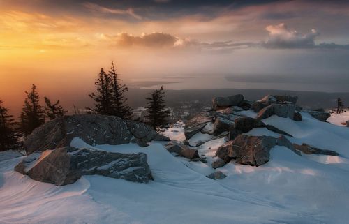 Утро на Зюраткуле