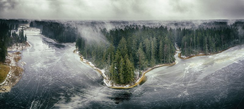 forest, spring, winter, ice SPRING фото превью