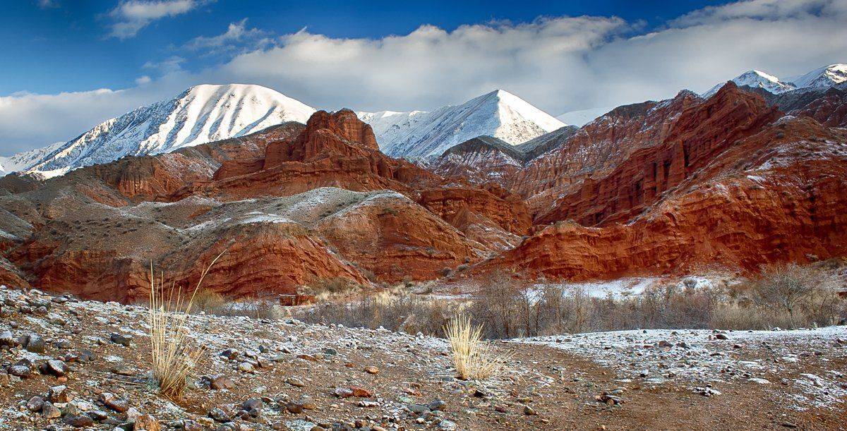 кыргызстан, горы, Элина Магалимова