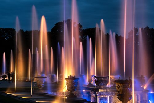 Dans les jardins du château de Versailles