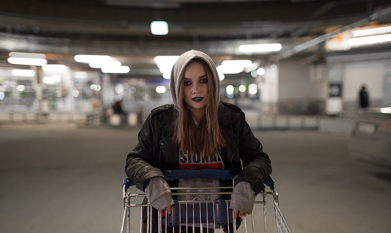 девушка, модель, фотосессия, портрет Элина фото превью