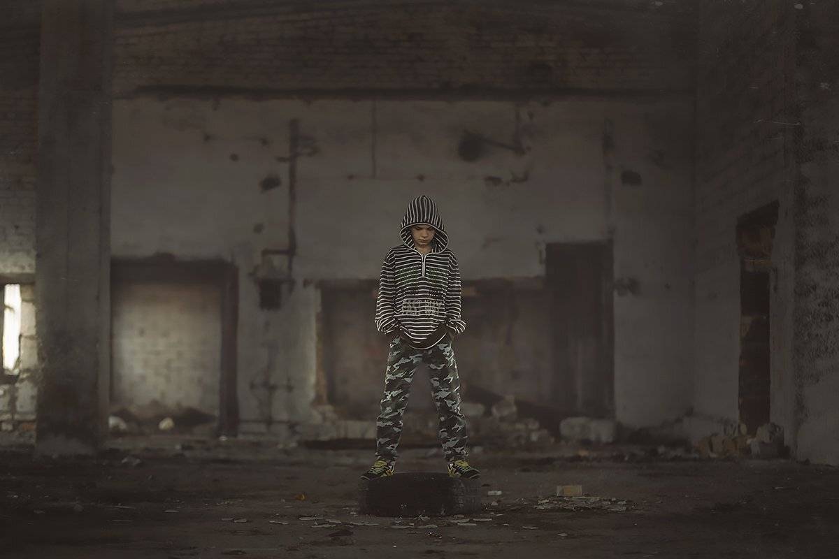 Дети, заброшка., Владимир Клявин