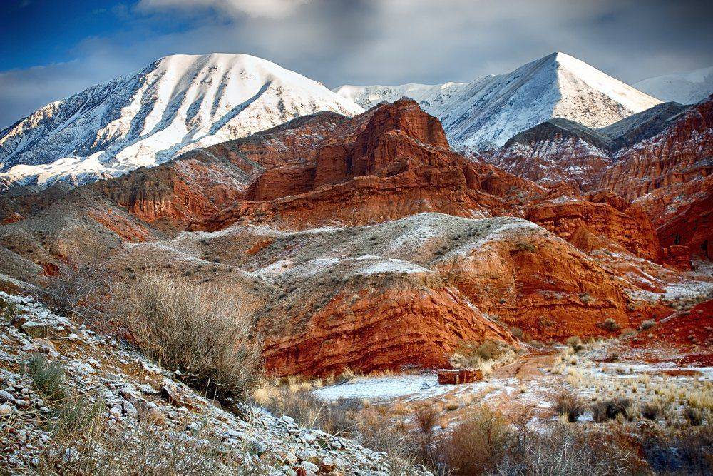 кыргызстан, горы, Элина Магалимова