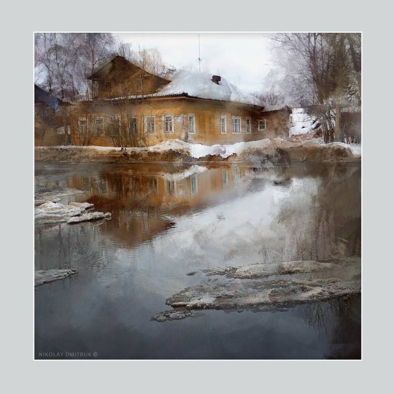 начало дрейфа. Холмогоры. март. 2019 фото превью