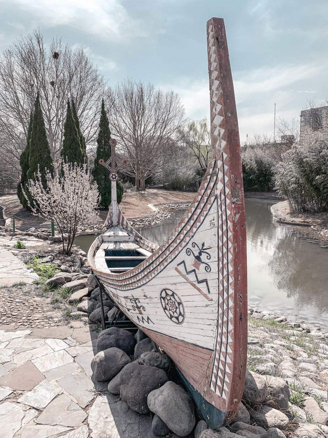 китай пекин парк лодка , Тавадзе Леван