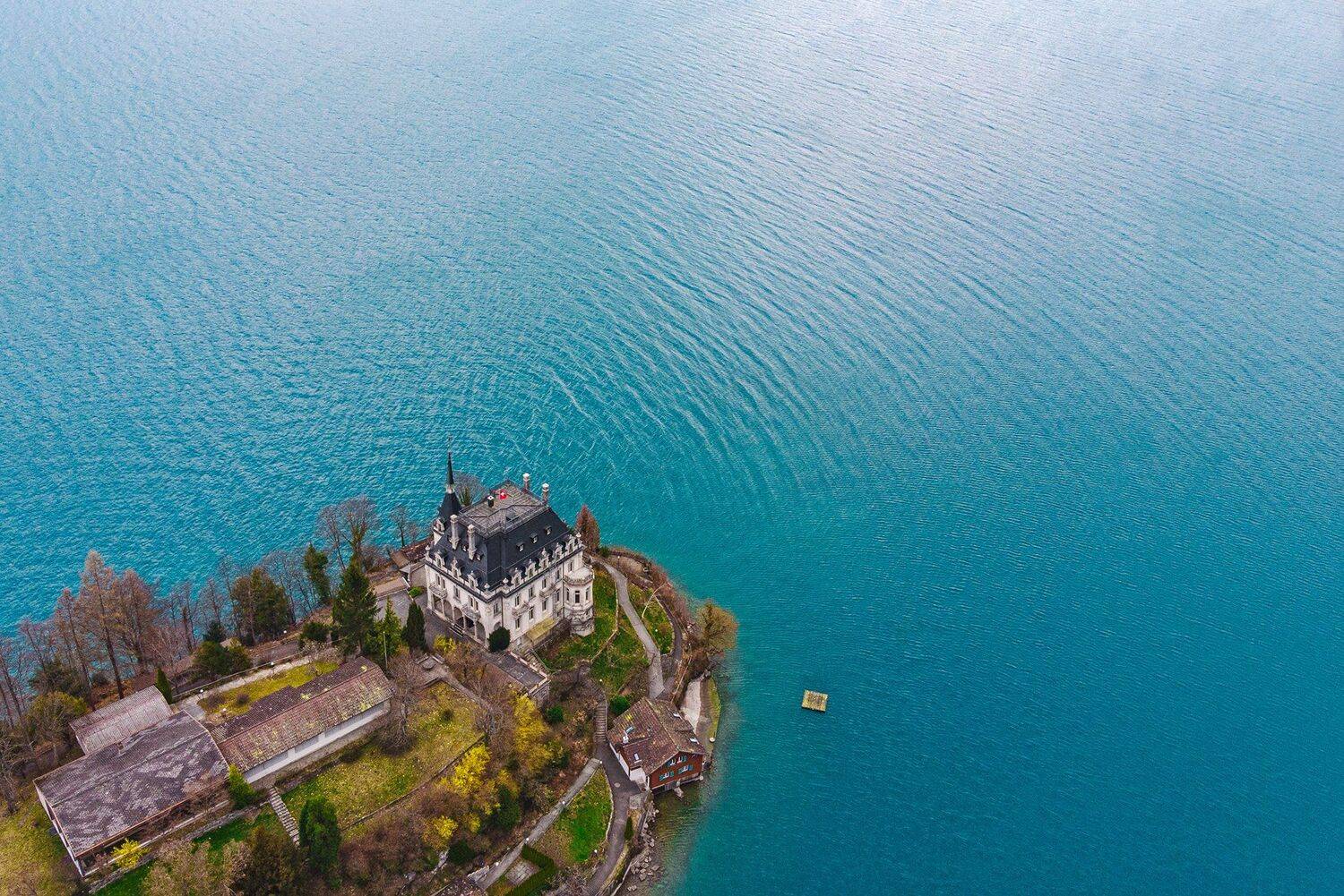 swiss, iseltwald, interlaken, switzerland, castle, lake, швейцария, интерлакен, озеро, замок, Владимир Эделев