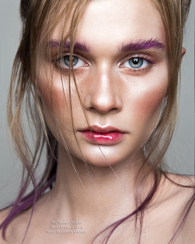девушка, женский портрет, фэшн, бьюти, макияж Катрин фото превью