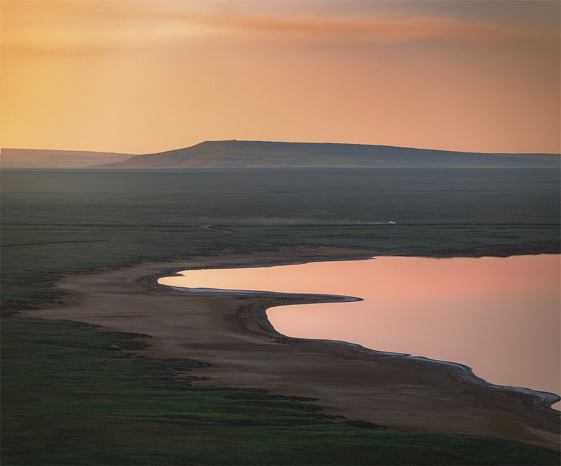 крым, кояшское озеро, мыс опук, керченский полуостров Кояшское Озеро фото превью