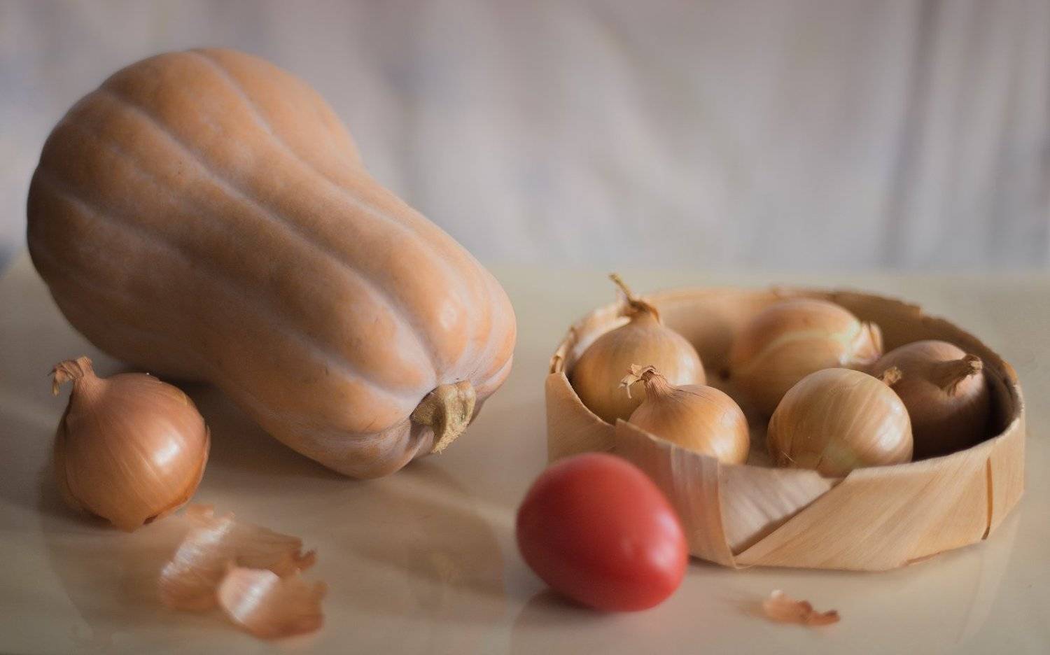 тыква, лук, помидор, натюрморт, Виктор Климкин