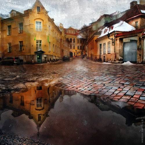оттепель в январе. Таллинн