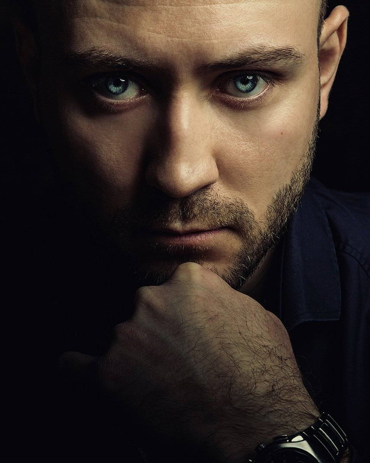 мужчина, портрет, close up, глаза, крупный, близко, Дарья Комарова