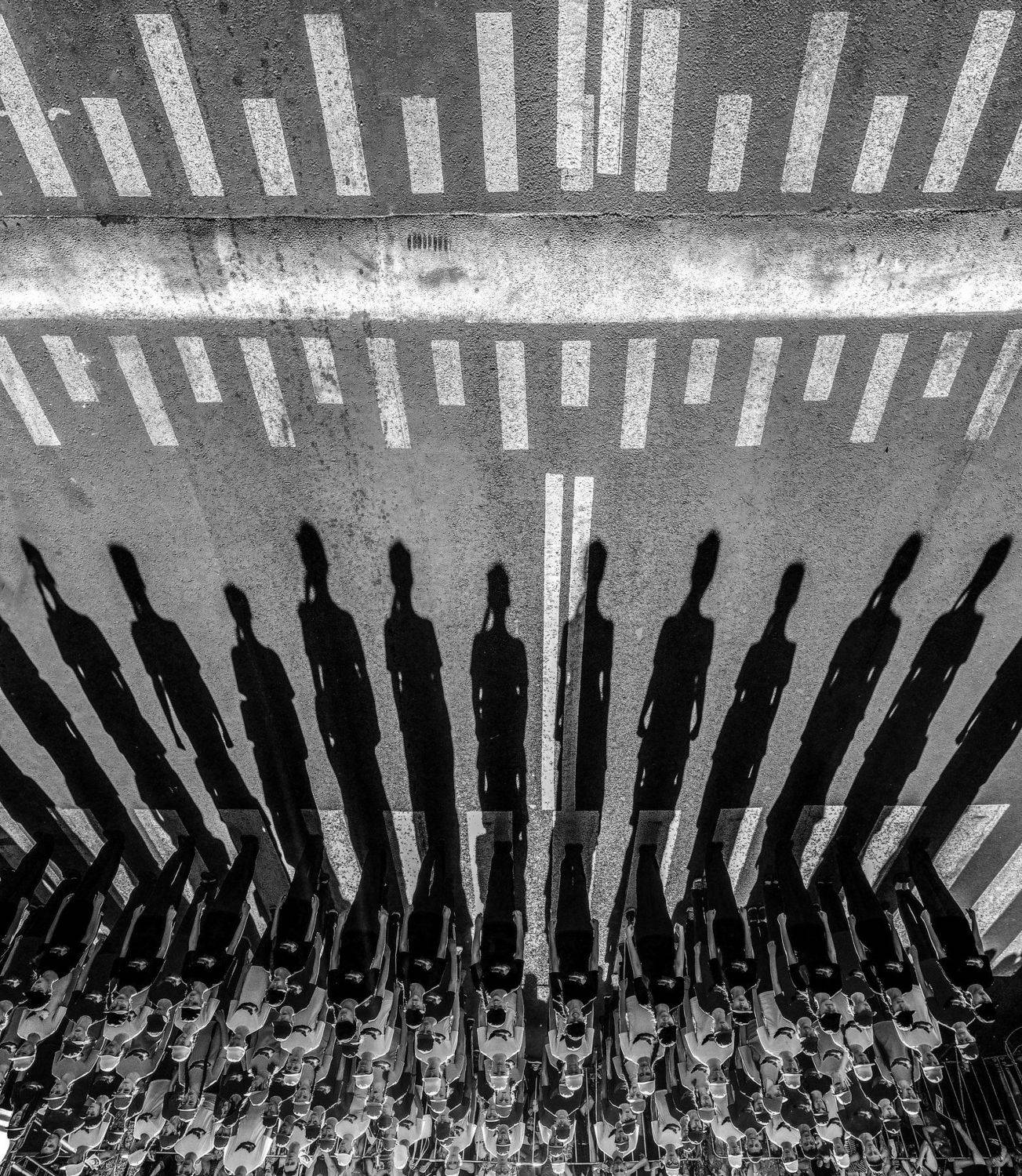 тени, квадрокоптер, контрсвет, панорама, люди, силуэт, Игорь Квочка