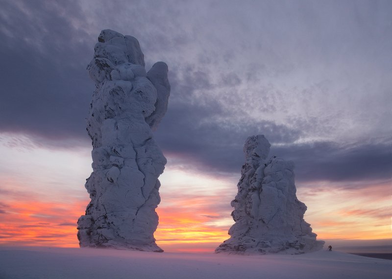 урал, зима, мань-пупу-нёр Из серии \