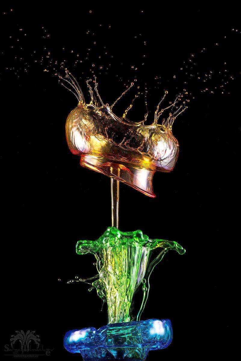 вода, капли, жидкость, макро, арт, liquid, liquidart, splash, drop,, Сергей Толмачев