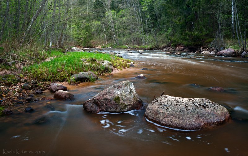 Река Амата в апреле фото превью