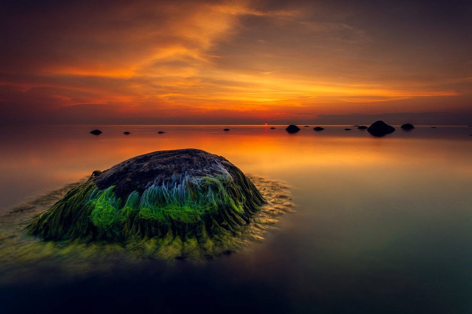 landscape, seascape, baltic sea, sunset, Руслан Болгов (Axe)