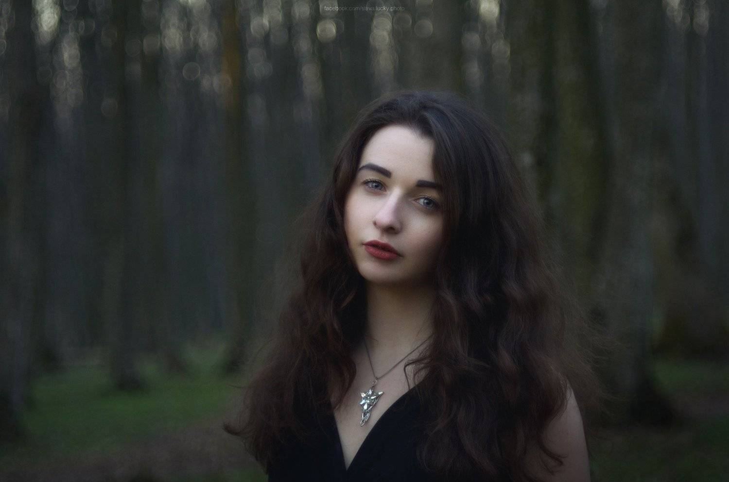 портрет, девушка, лес, вечер, боке, гелиос, helios, Slava Lucky