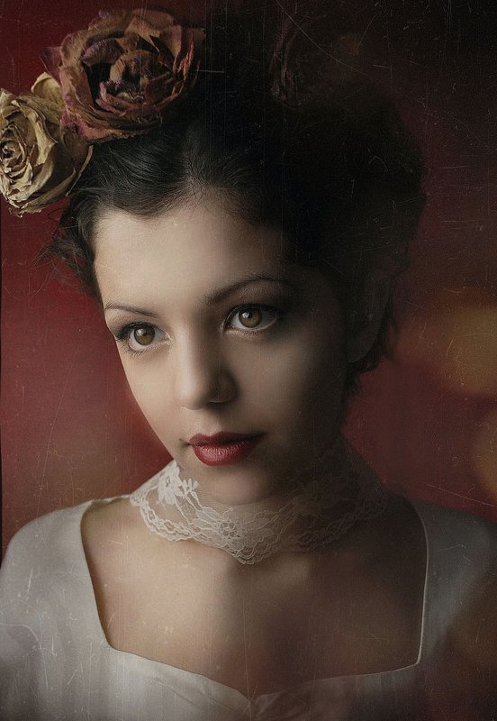 Живописный портрет фото превью