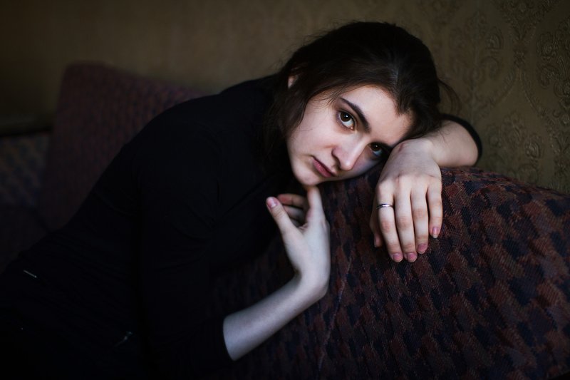 портрет, женский портрет Катя фото превью