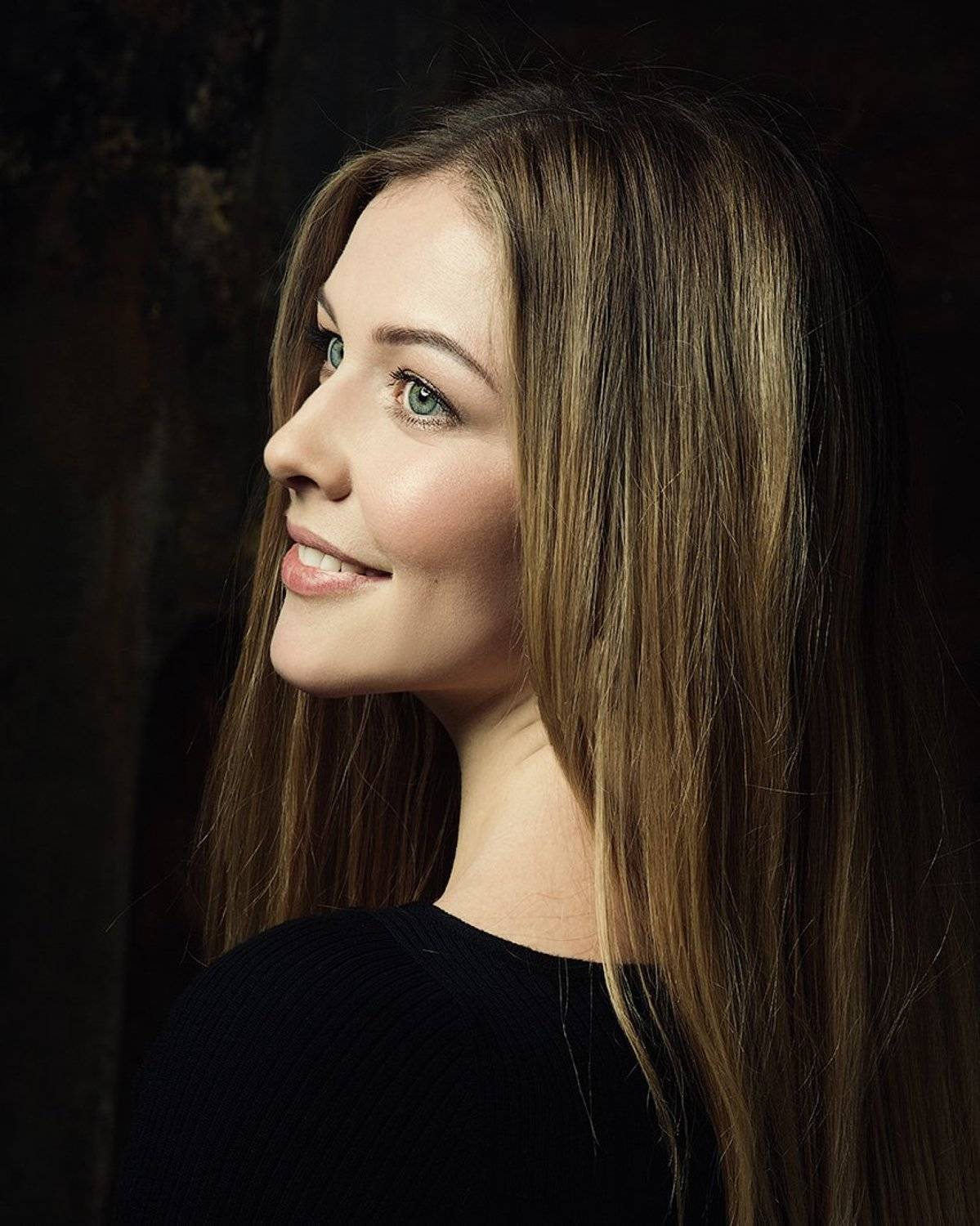 Девушка, женщина, красивая, профиль, волосы , глаза, Дарья Комарова