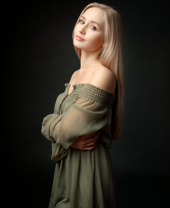 portait, model, girl, портрет, модель, девушка, арт, art Ксения фото превью