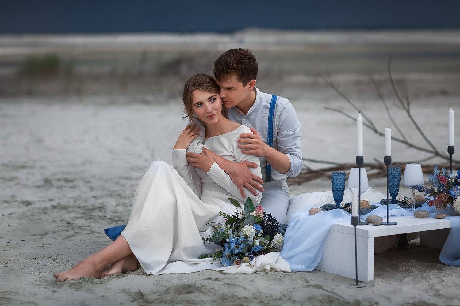 Любовь, пара, лето, песок, Бармина Анастасия